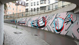 Street Art in Unterführung