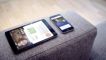 PST Energie Website auf Tablet und Smartphone