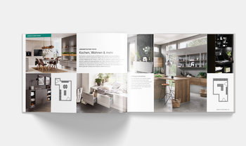 kuechenquelle Sortimentskatalog 2019: Innenteil, Bereich Inspiration, Einrichtungstrend