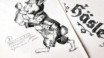 Skizzen zum "Häsle"