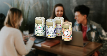 Vier verschiedene Dukehouse Teesorten