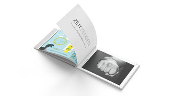 curt-Ausgabe 91 zum Thema Zeit: Fotostrecke Zeitzeugen mit Narbenfotos