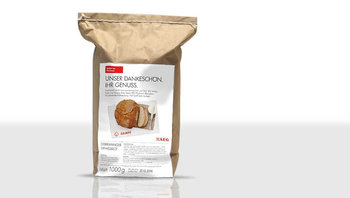 AEG Taste-Kampagne: Give away Tüte Dinkelbrotmix