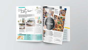 Innenseite des Magalogs Cookook von küchenquelle