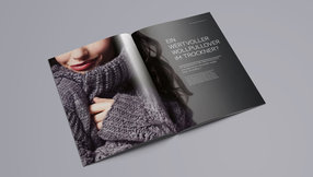 AEG Wäsche-Broschüre "Ganz gepflegt: Innenansicht