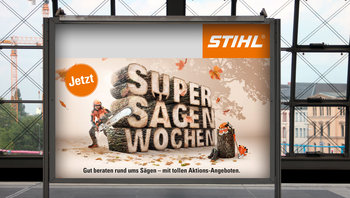 Großfläche: Super Sägen Wochen von STIHL