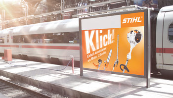 Großfläche zur STIHL Geräte-Kombi