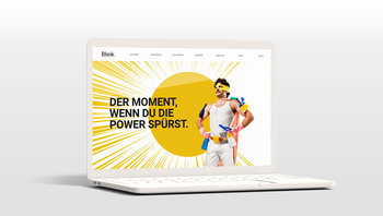 Blink Website - Start der Web-Konzeption
