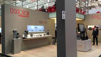 HAWE: Messeauftritt