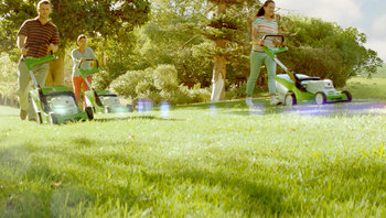 TV-Spot STIHL: paradiesisch anmutender Test-Garten 