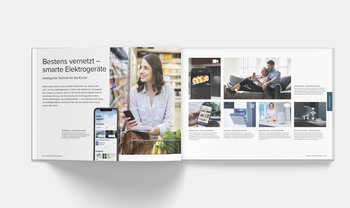 Küchen Quelle Katalog, offen, Küche mit dem Smartphone verbinden