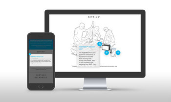 Hemovent Mobybox online auf Monitor und Smartphone
