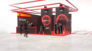 Virtueller Messestand