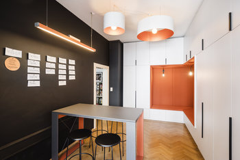 Workshopraum Bloom München, Blick vom Balkon