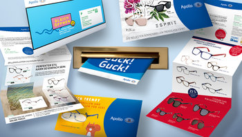 Diverse Beispiele für Apollo Mailings