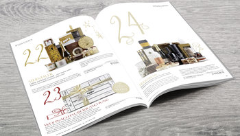 Aufgeschlagener Käfer-Präsentkatalog