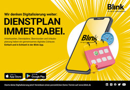 Blink AZ Handy, Kalender, Uhr
