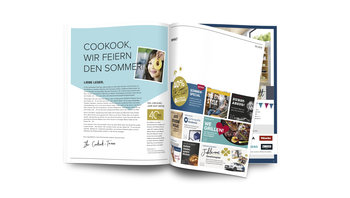 Blick in den Magalog- Inhaltsverzeichnis