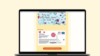 Apollo Muttertagsgutschein als Vorschaubild auf Desktop