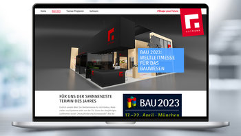 Gutmann - Messe BAU Aufbau Stand
