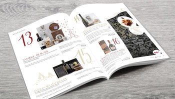 Aufgeschlagener Käfer-Präsentkatalog