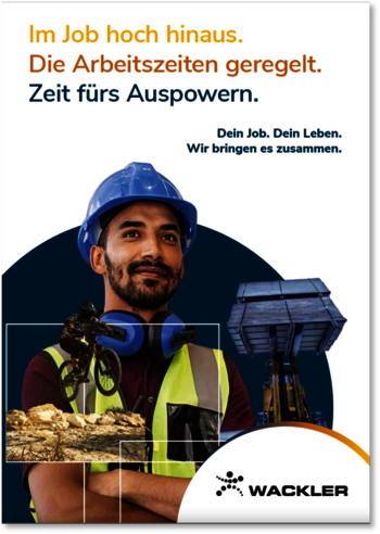 Wackler Bröschure zur Entwicklung eines baukastensystems