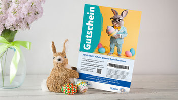 Apollo Gutschein Osteraktion.