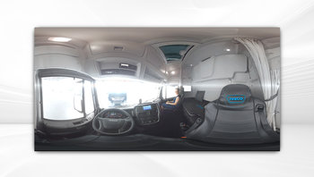 VR-Brille und Ansicht VR