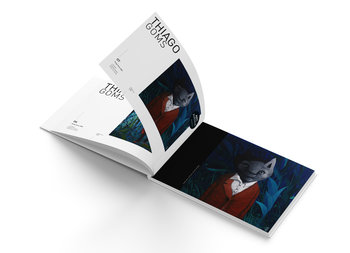 Motiv Rote Katze im Dschungel unterwegs - von Thiago Goms