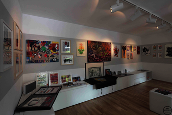 Urban Art Pop-up Store von Art Avenue: Innenansicht