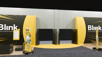 Mittelteil Messestand