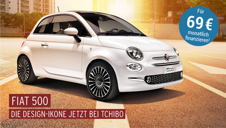 Tchibo Fiat-500-Flyer: Ausschnitt Cover 