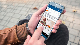 STIHL Super Sägen Wochen: online auf Smartphone