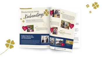 Blick in den Magalog- Thema Küchenstorys