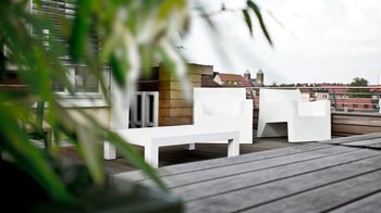 Dachterrasse in Nürnberg