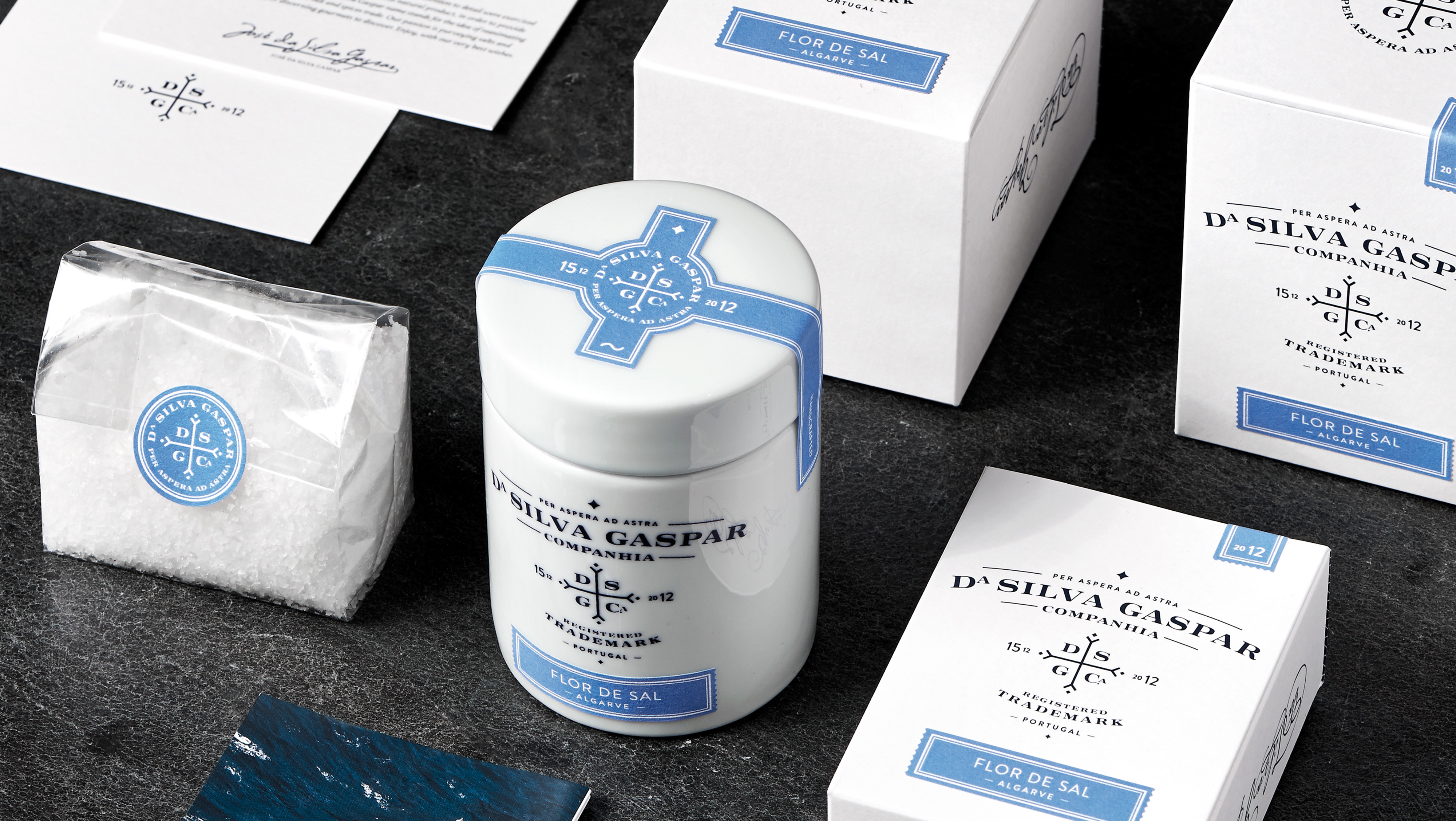 Verpackung Gourmet-Salz Da Silva Gaspar