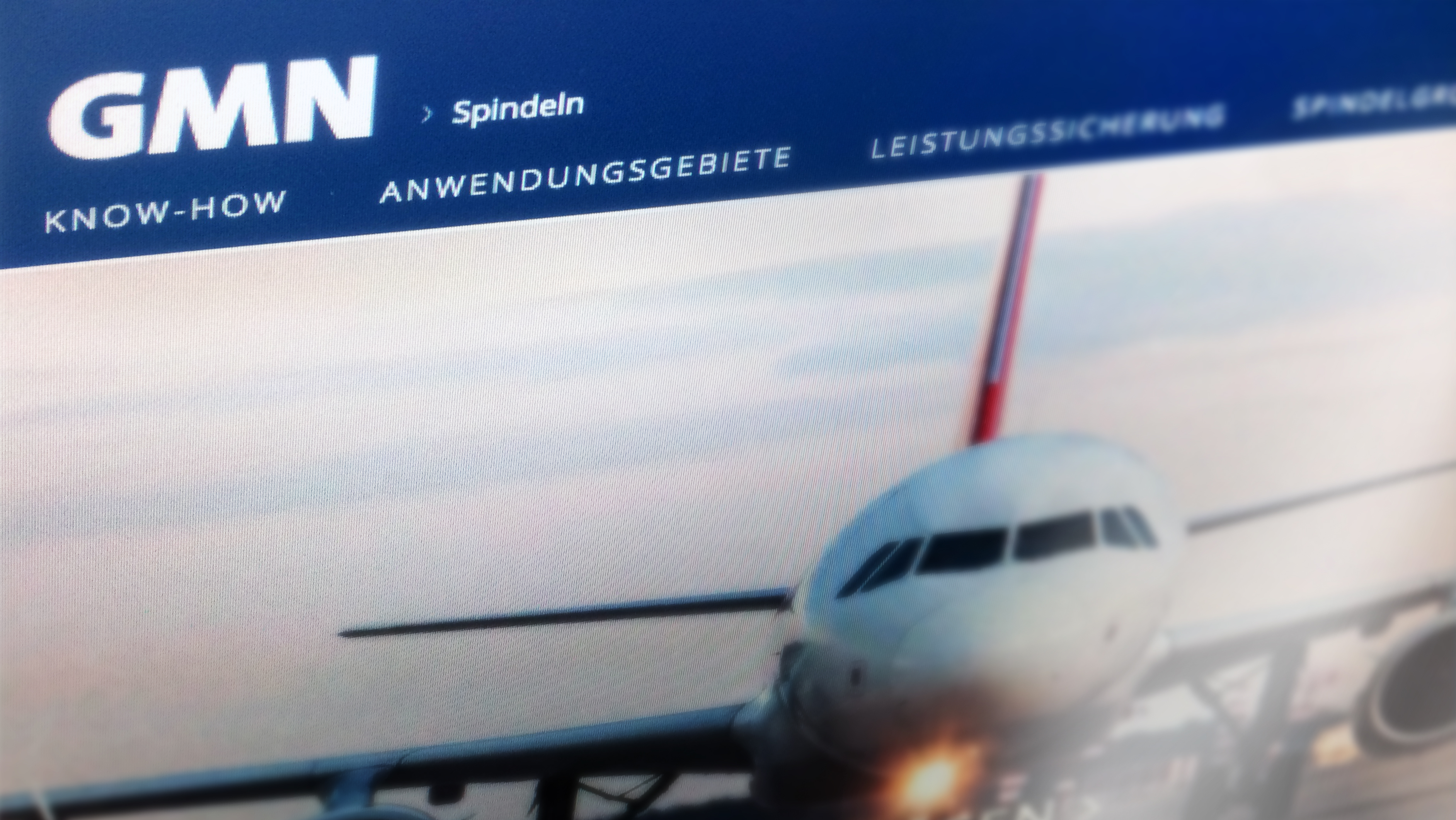 Screenshot GMN Website