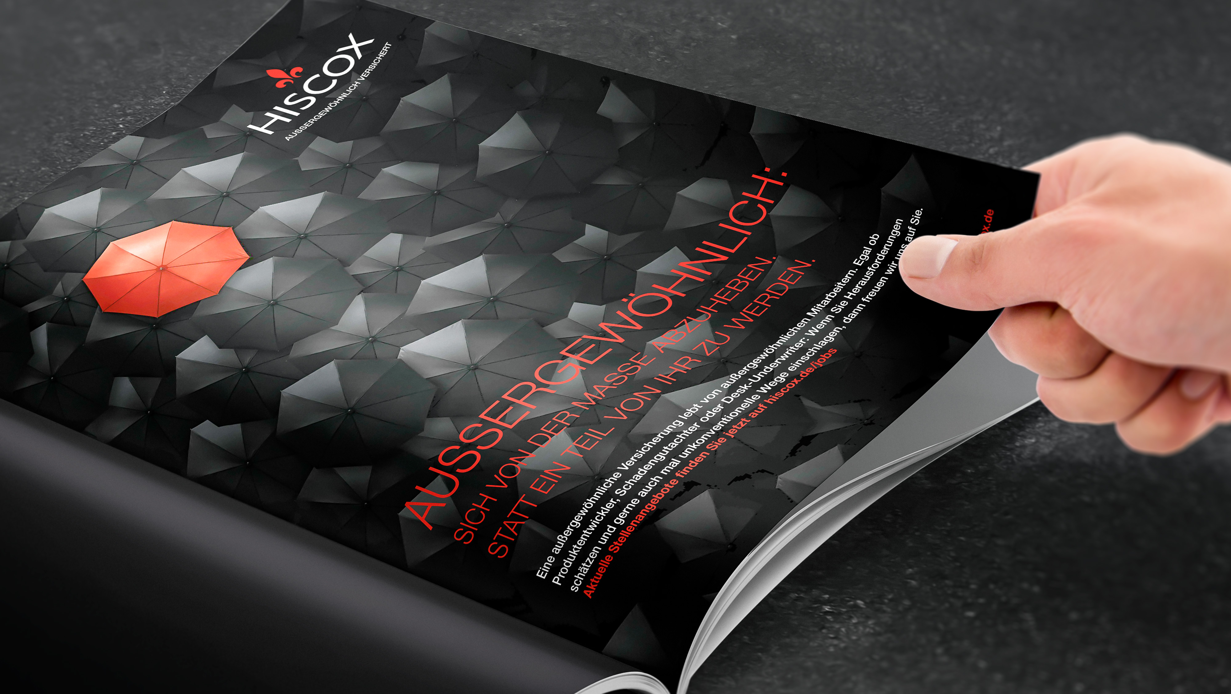 Employer-Broschüre HISCOX