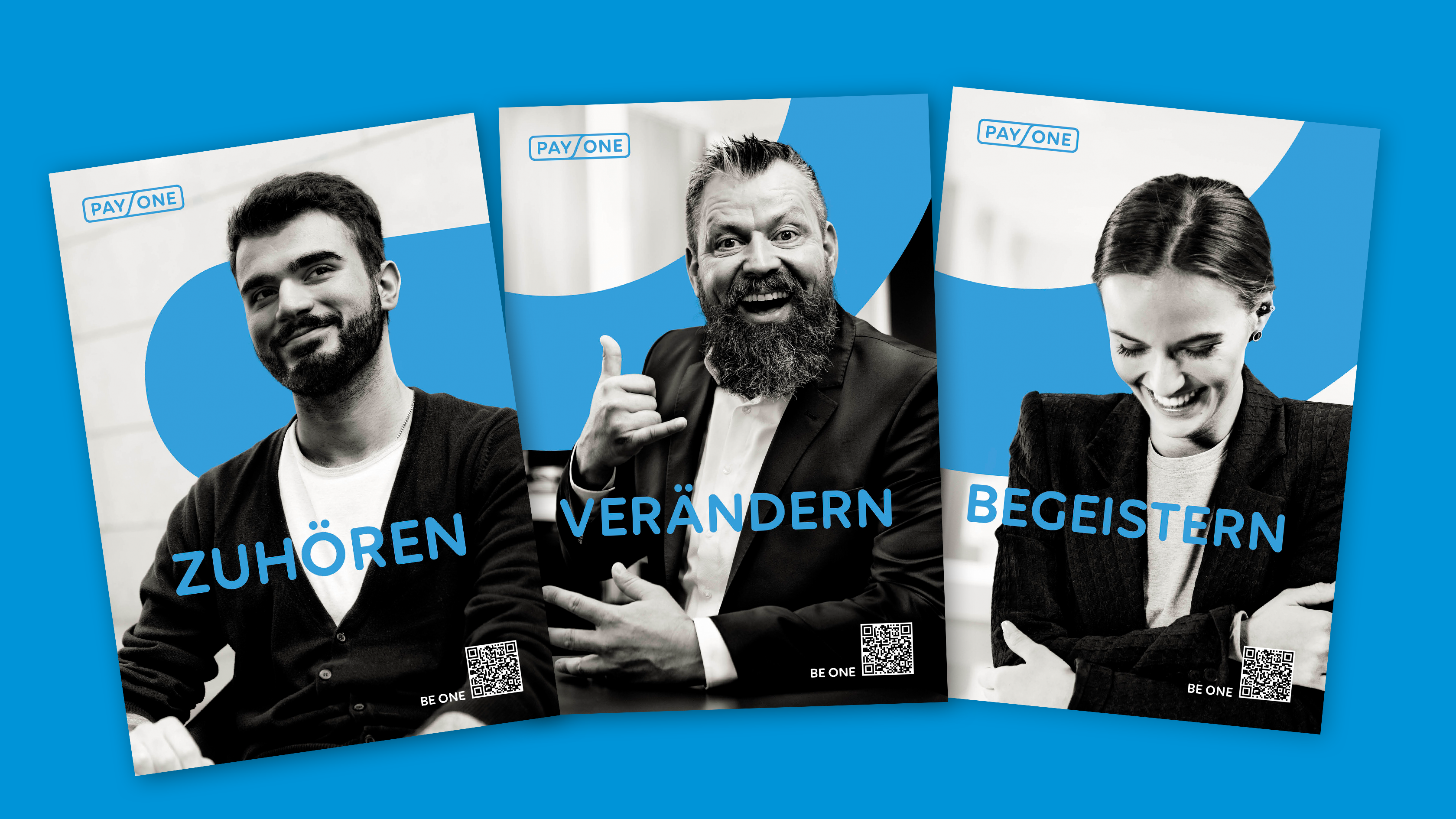 HR Kampagnen Motive Zuhören, Verändern, Begeistern